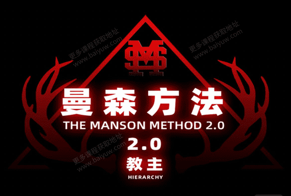 柯李思Chris《曼森2.0 曼森版》曼森方法2.0全系統線上實戰課视频教程