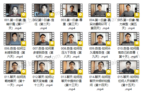Leo《魅力之道全板块》视频教程